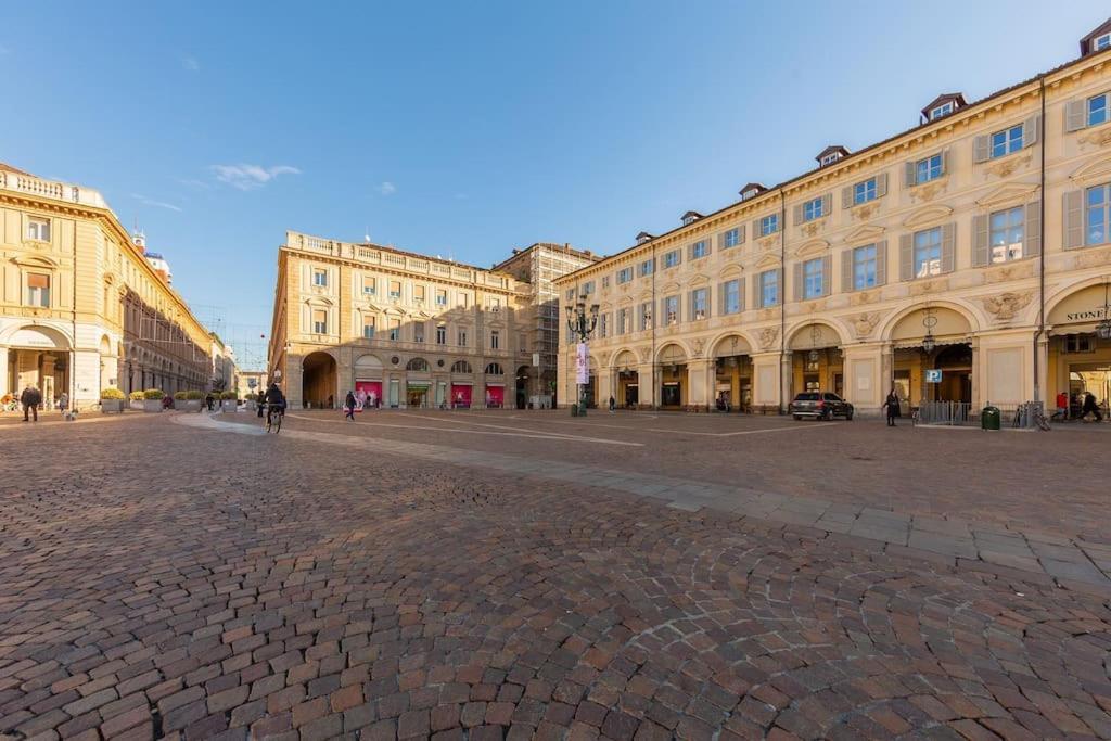 Splendido Appartamento In Piazza San Carlo Turin Extérieur photo