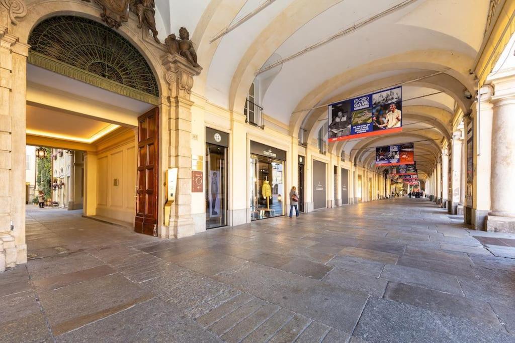 Splendido Appartamento In Piazza San Carlo Turin Extérieur photo